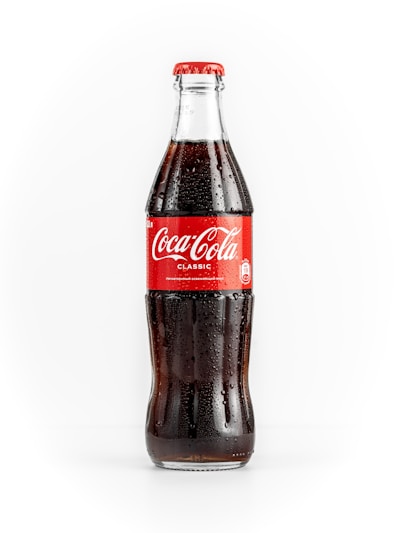 a bottle of soda