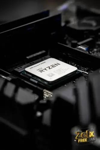 black and white computer motherboard