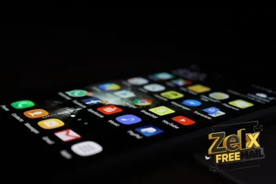 silver Android smartphone