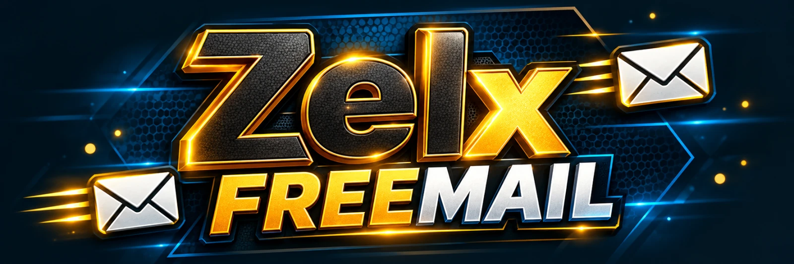 Futuristisches ZelX Freemail Banner 1